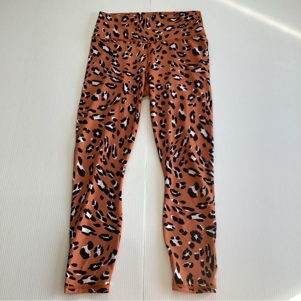 Fabletics Define PowerHold High-Waisted Legging in Animal Print Size Small
